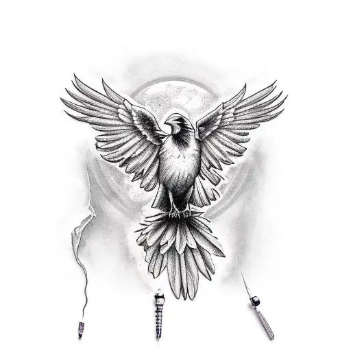 Good Raven And Bad Raven