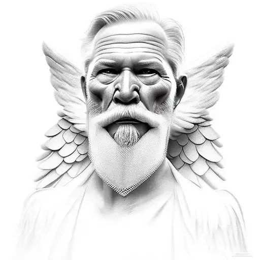 Angel Warrior Grandpa