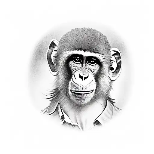 Monkey Holding Yorkshire Pudding