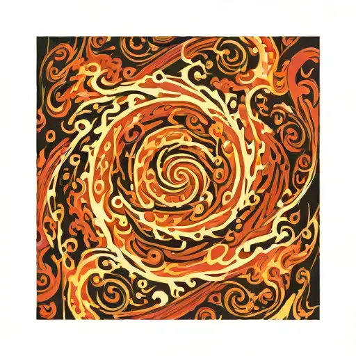 Fire Swirl Pattern