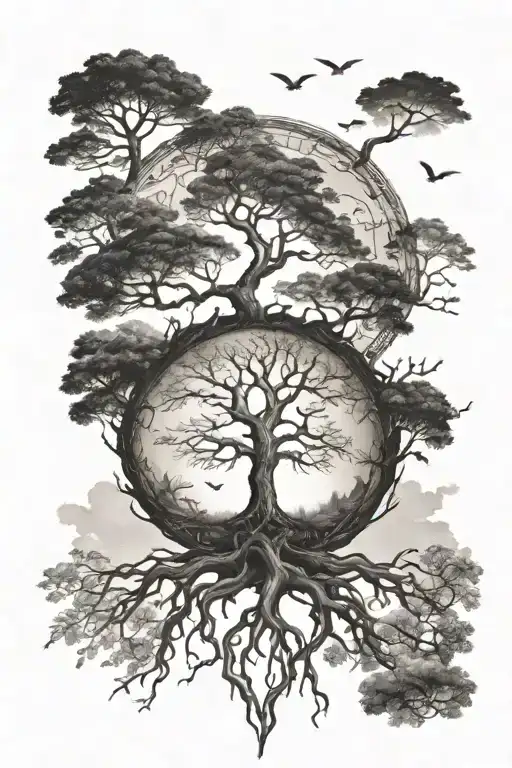 As Above So Below Tree