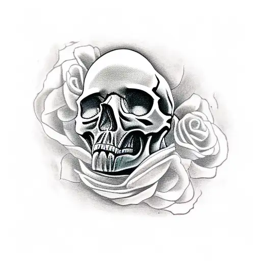 Skull With Quote You Only Live Once