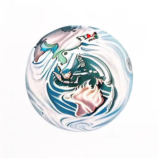 A Realistic Astronaut Floating In Space With Earth In The Background