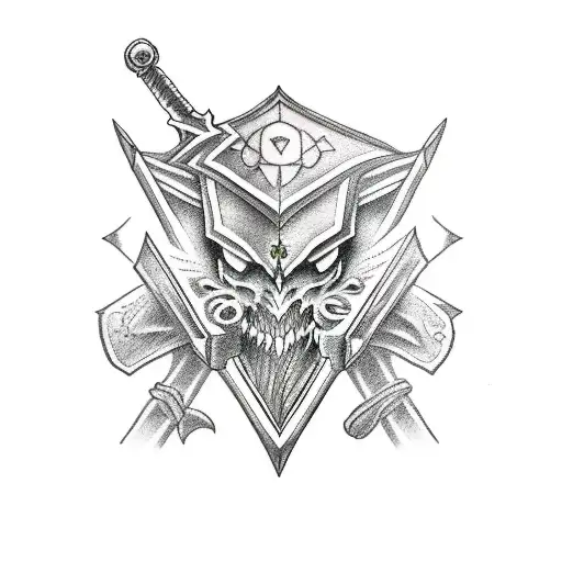 Gloom Hand Reaching For The Master Sword