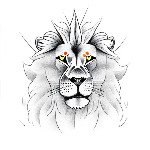 A Businessman Riding A Lion Into An Adventurous Journey