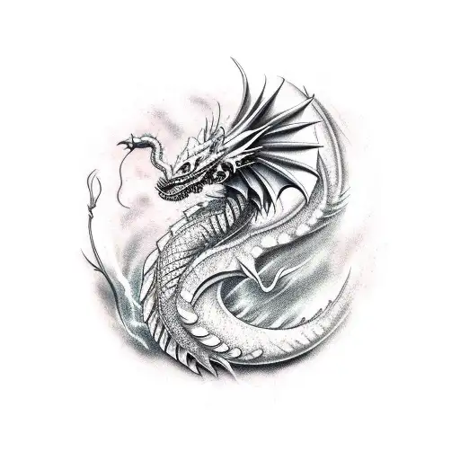 Feminine Fierce Dragon