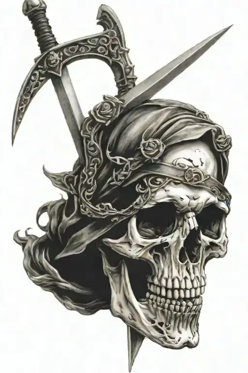 Sword Skull