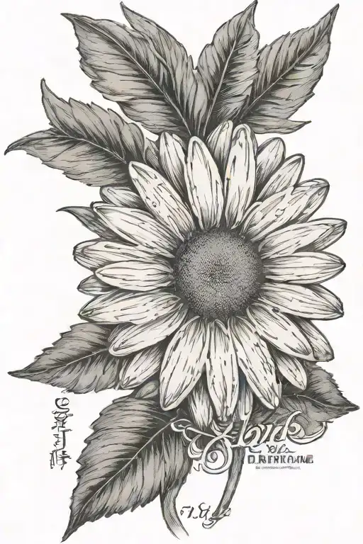 Daisy With Words Love Of A Lifetime