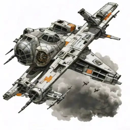 Star Wars And Top Gun Combined Together