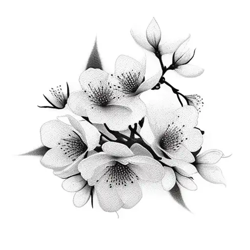 Black Cherry Blossoms