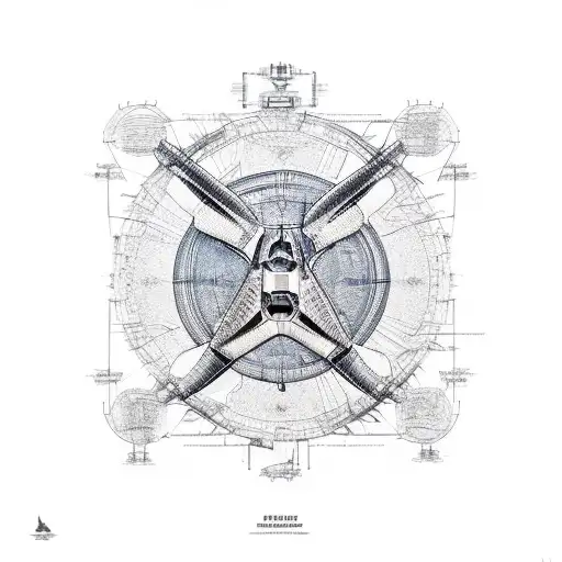 Military Drone Blueprint