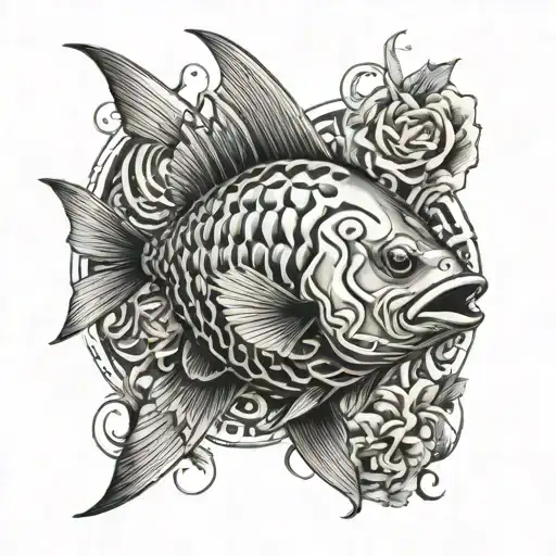 Ray Fish Transforming Raw Material