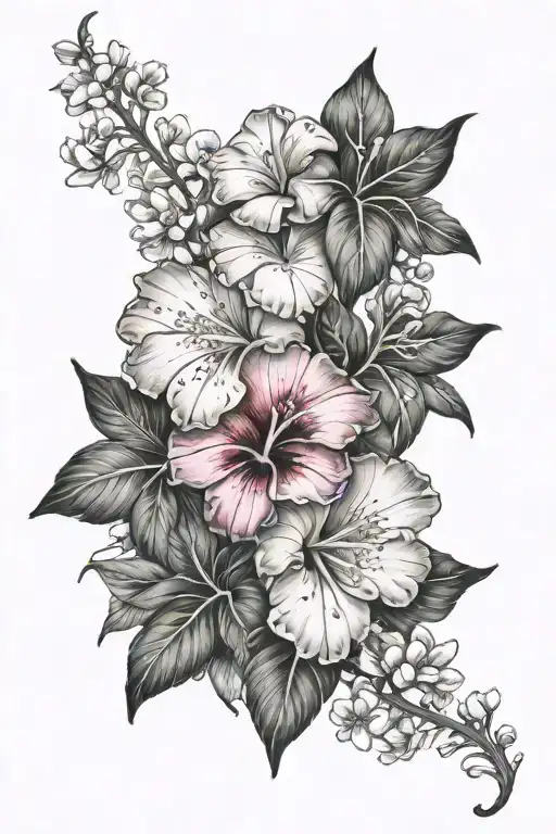 Hawaii Flower Blooming