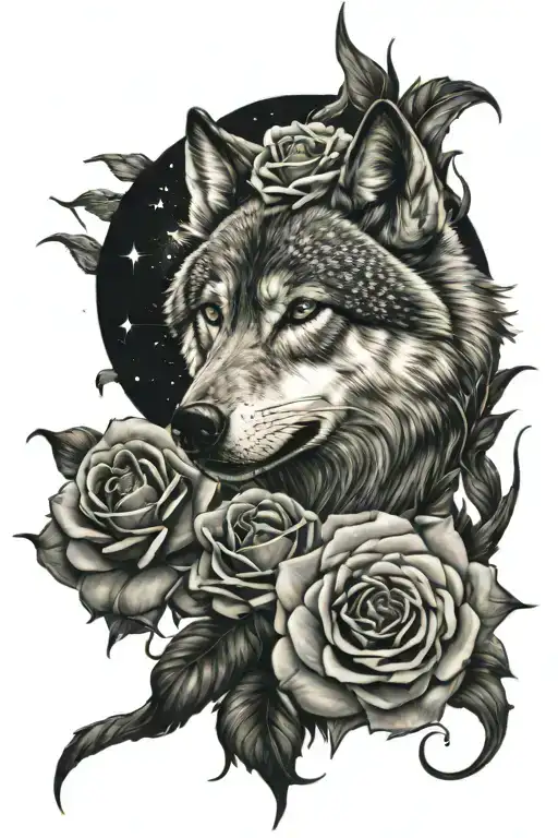 Wolf Roses Galaxy