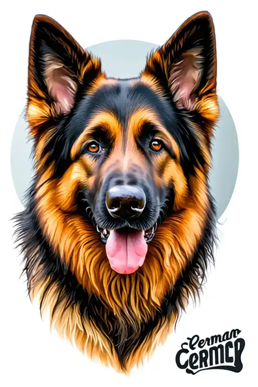 Long Haired German Shepherd Dog