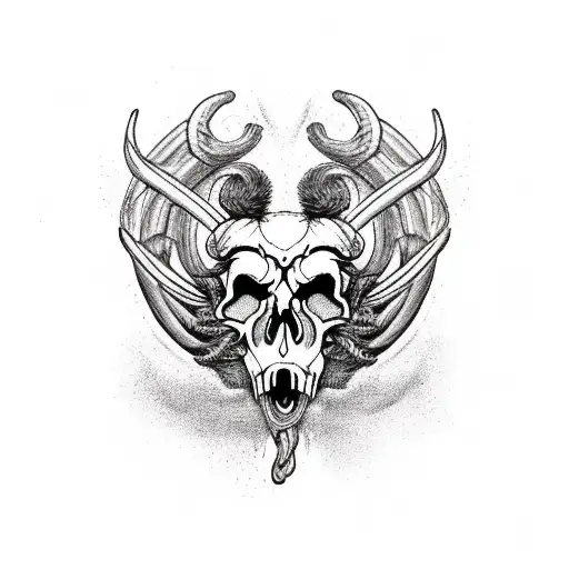 Aries Skull Fire