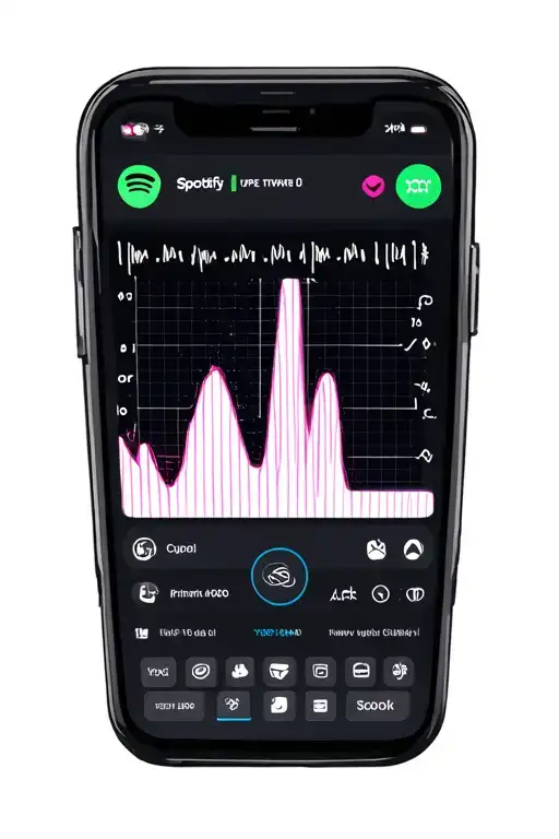 Spotify Type Reader With An Electro Cardiogram