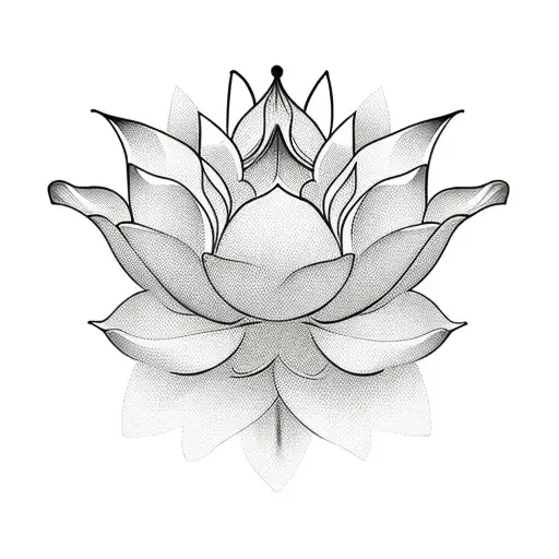 Masculine Lotus Flower