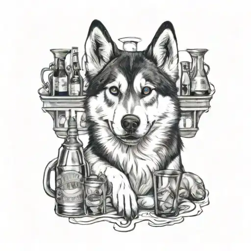 Husky Barkeeper