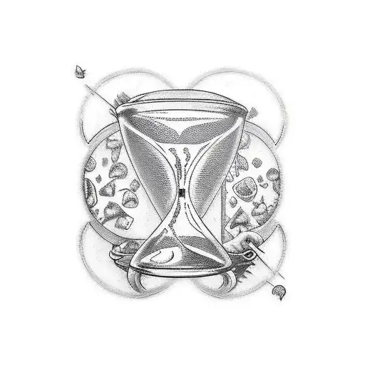 Hourglass With Family