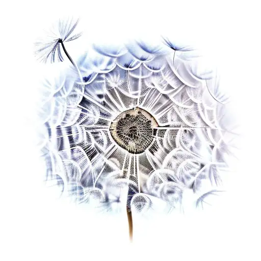 Dandelion With Universe Inside