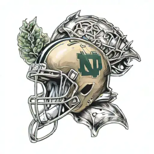 Notre Dame Football Team The Design