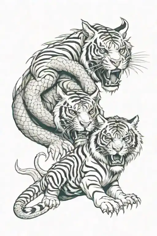 Dragon And Tiger