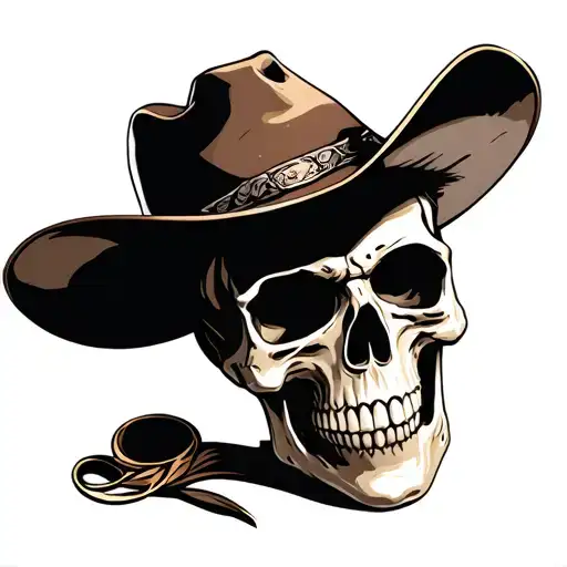 Cowboy Skull