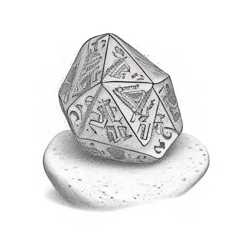 An Aesthetic Guy Rolls A Rock Up To Hill In Suffer