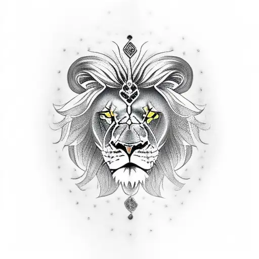 Armor Sleeve With Lion Head