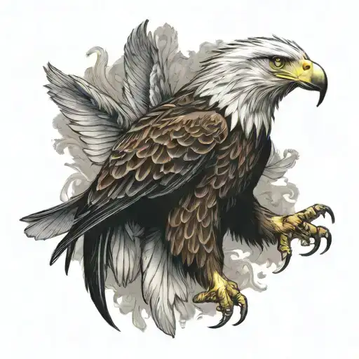Eagle Flying
