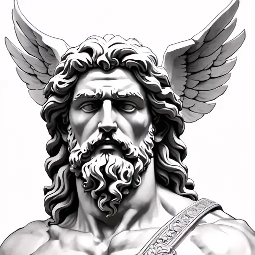 Zeus With Greece Boarder