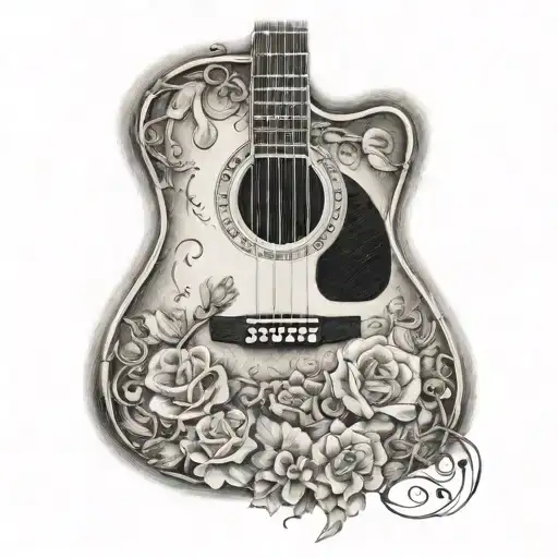 Guitar With Kids Names Incorporated