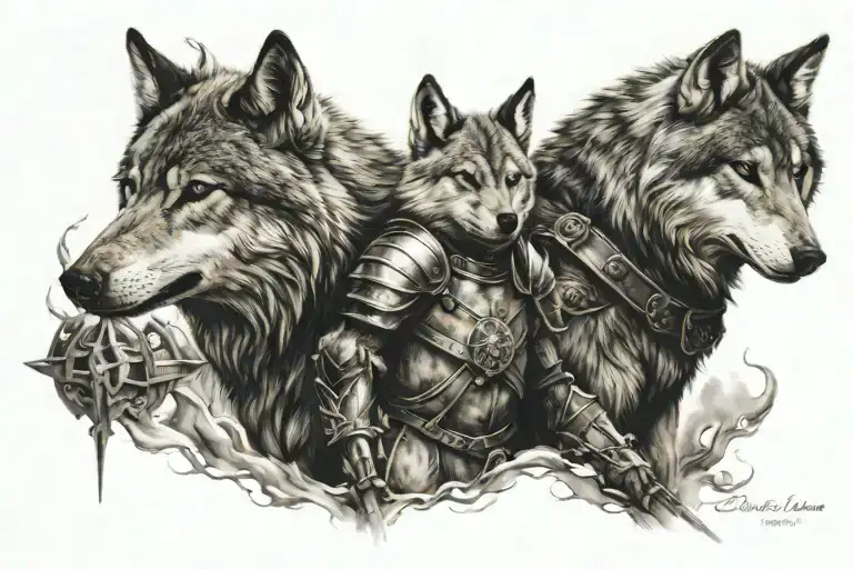 Wolf And Knight