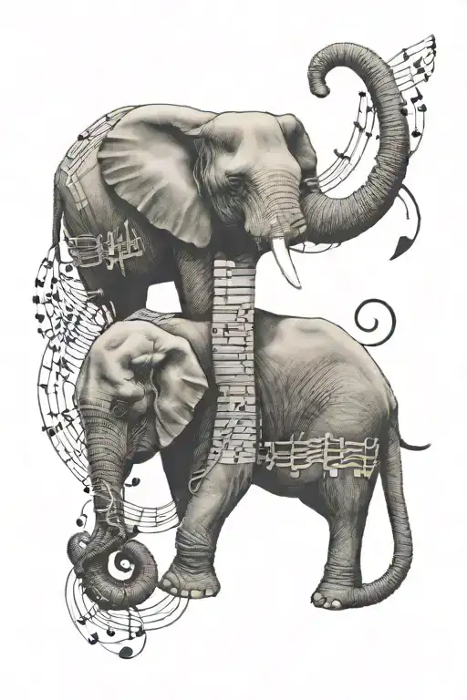 Elephant Music Notes