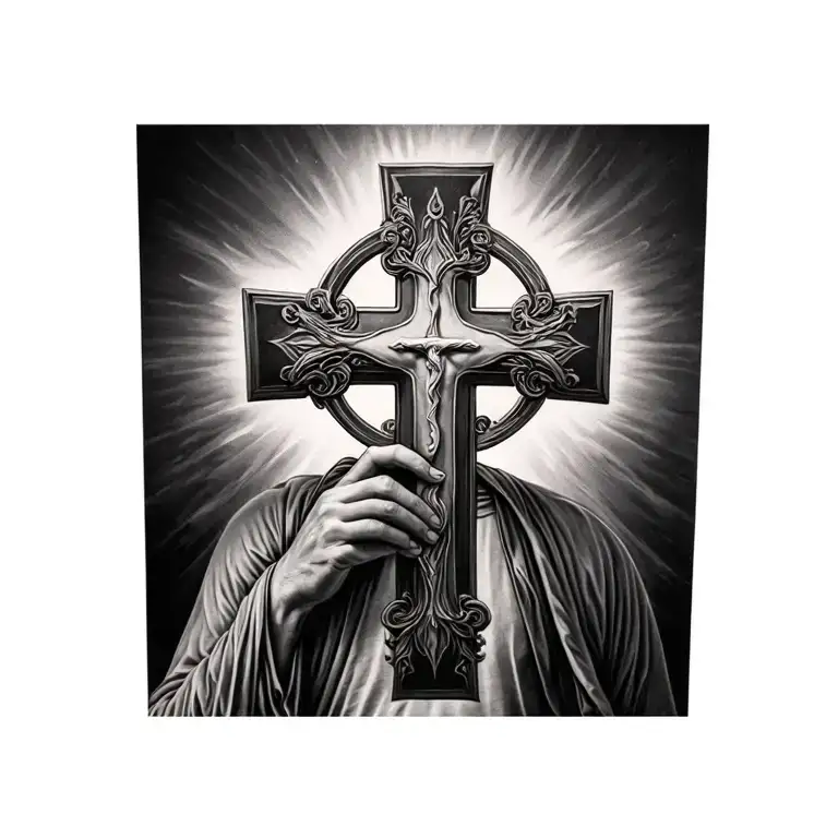 Christian With The T In Christian Cross