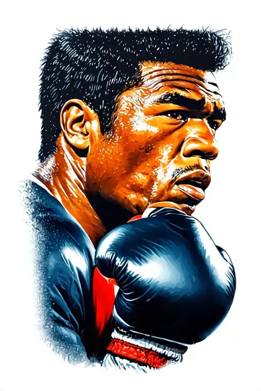 Muhammad Ali Boxing Design