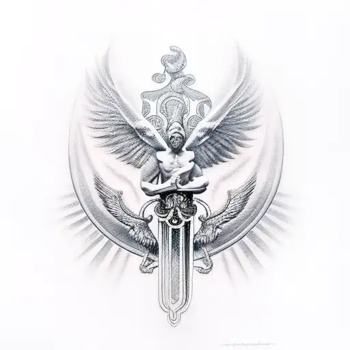 Saint Michael Hyper Realism