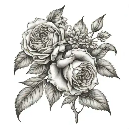 Birth Flowers Wrapped