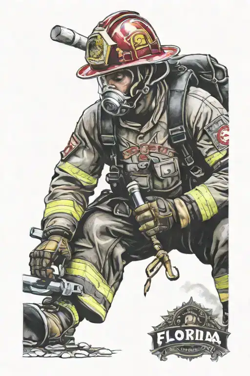Florida State Seminoles Weightlifting Firefighter