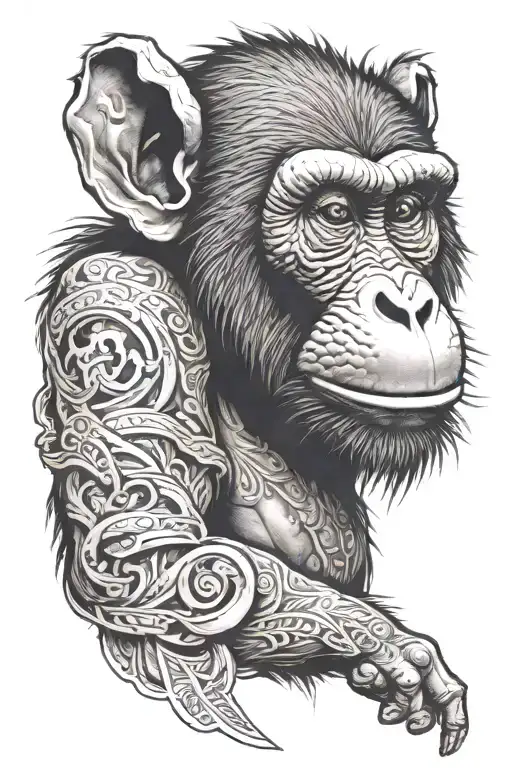 Ju Jitsu Monkey