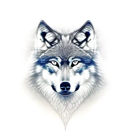 Wolf Hyper Realistic Greek Sculpture