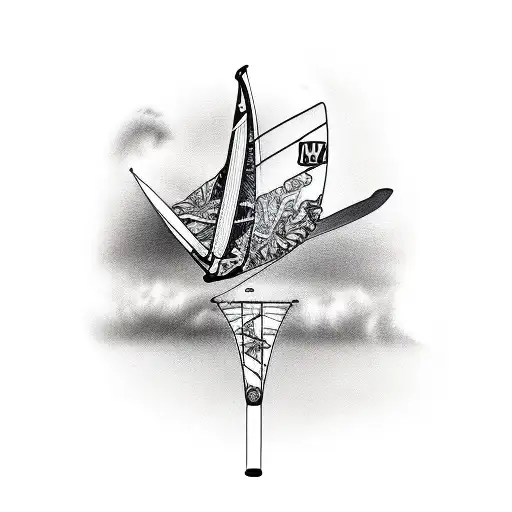 Guy That's Windsurfing