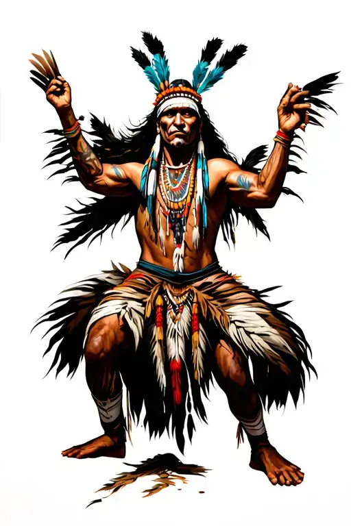 Native American Ghost Dancer