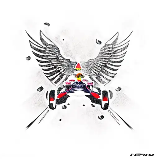 F1 Race Car Red Bull