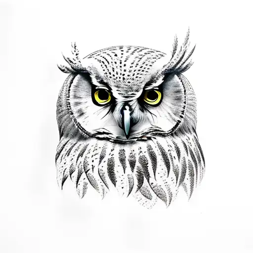 Owl And Eagle Flight