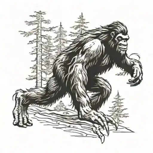 Bigfoot Muscular