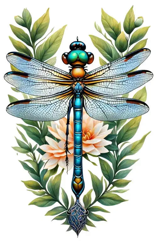 Dragonfly Cross Infiniti Symbol