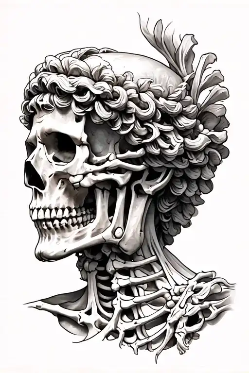 Greek God Skeleton