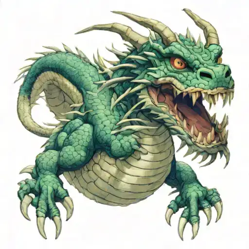 Haku Dragon From Spirited Away Her Name Tattoo Design Incorporating